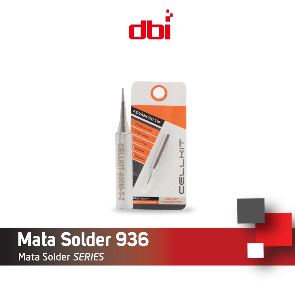 Paket Hemat Mata Solder - Solder TIP 936 Lancip CELLKIT