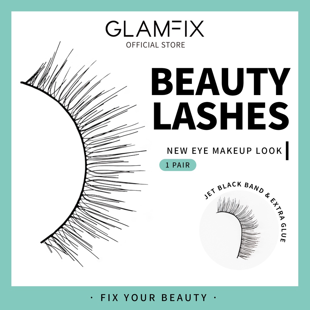 GLAMFIX Perfect Blink Lashes Beauty _ Bulu Mata Palsu | GLAM FIX Alat Kecantikan Makeup by YOU