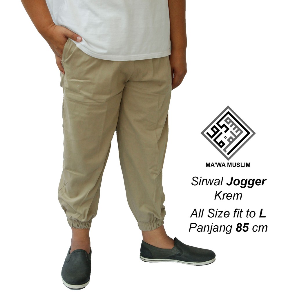 Sirwal JOGGER L / XL | Celana Cingkrang Jogger | Celana Jogger Pria