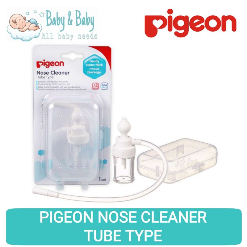 PIGEON Nose Cleaner Tube Type - Penghisap Penyedot Ingus Lendir Hidung Bayi