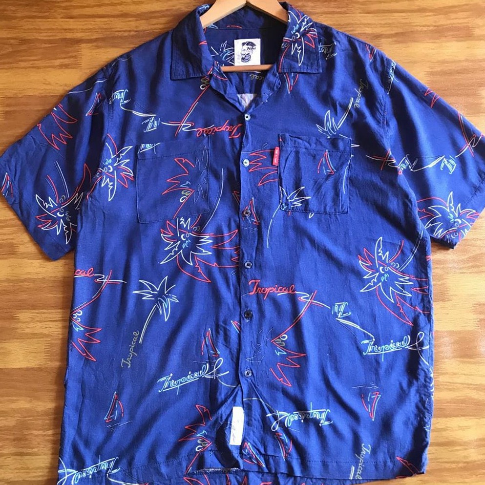 Kemeja Pantai The D. Land Hawaiian Shirt