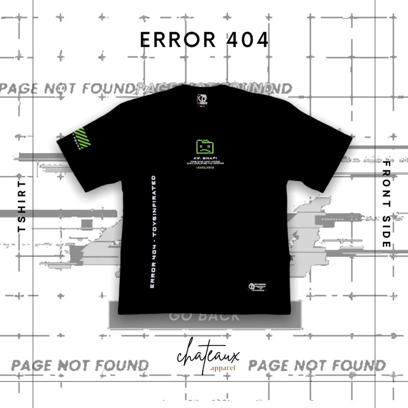 Tshirt "Error 404" Toys Collection