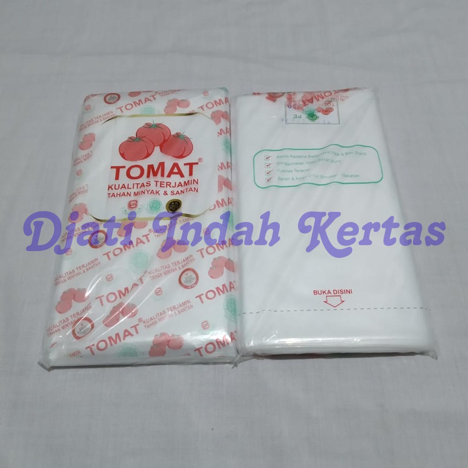 DISKON NIIH !!! ( PE - TOMAT Uk 20 x 30 ) PLASTIK SERBAGUNA / PLASTIK ES BATU