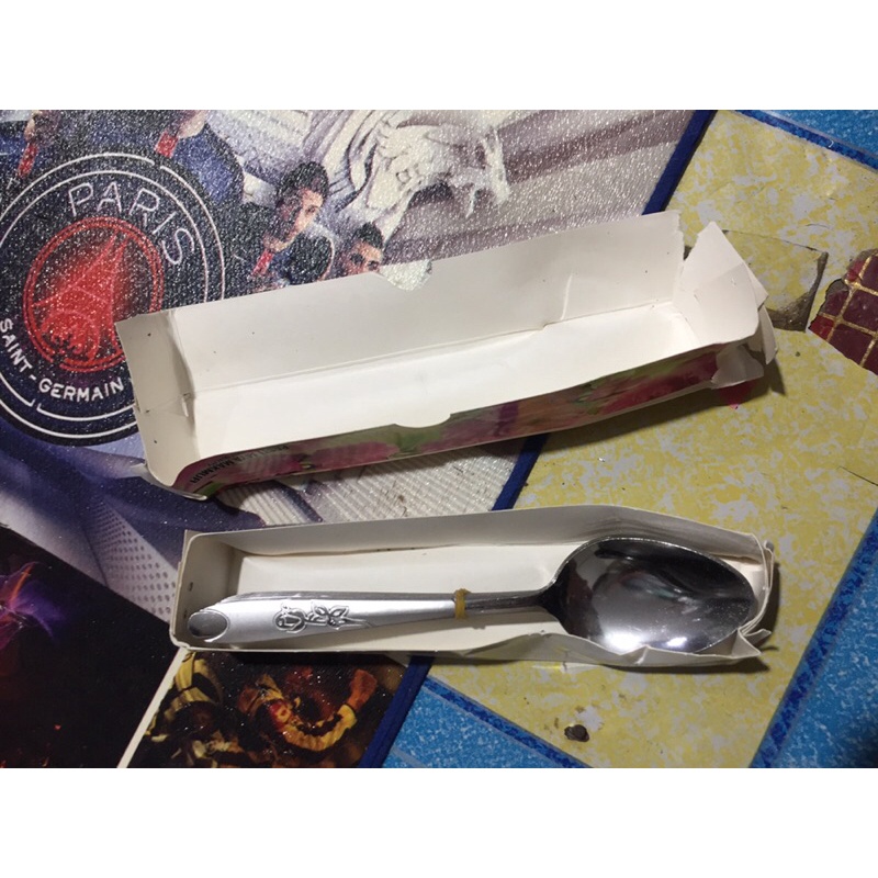 Sendok Makan Stainless Tebal Bermotif