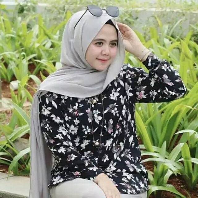 ANYA BLOUSE | KEMEJA MOTIF | KEMEJA MONALISA ( 1KG isi 7pcs )