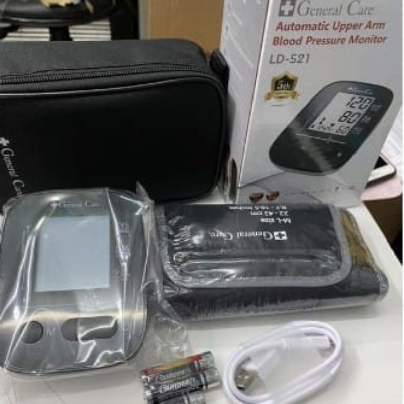 Tensimeter digital General Care Blood Pressure monitor tensi alat ukuran tekanan darah & cek jantung