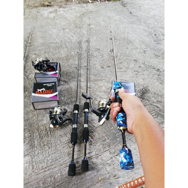 joran udang dan reel