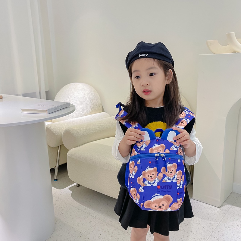 LittleAaron TAS STELLALOU RANSEL import anak resleting backpack anak laki perempuan