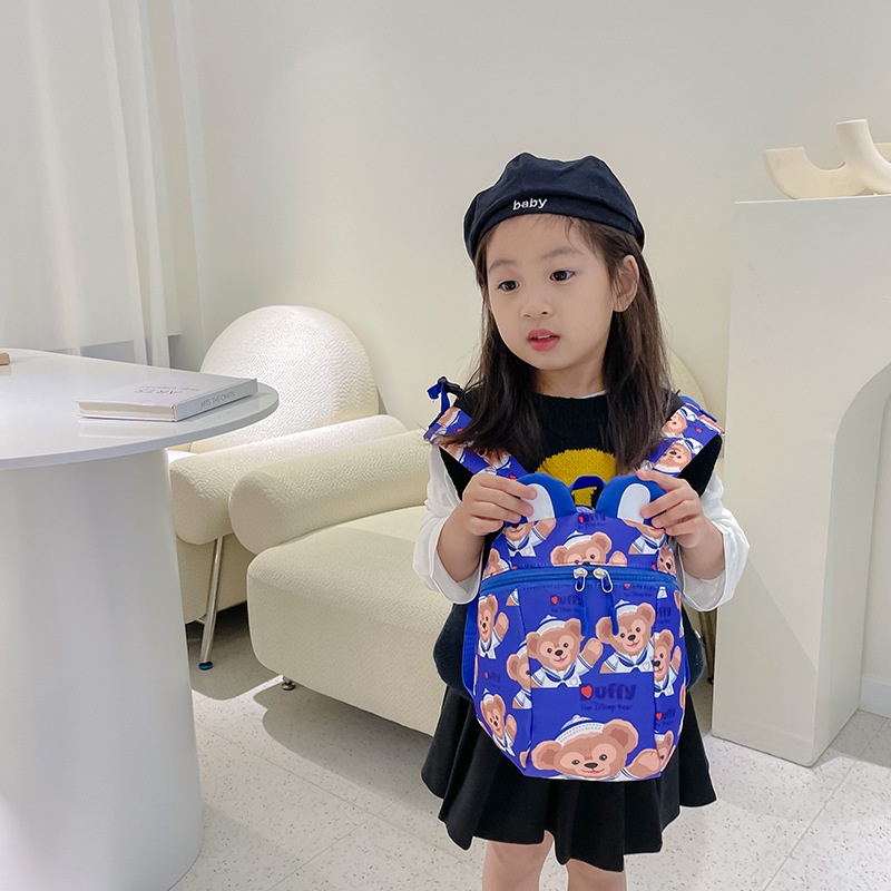 LittleAaron TAS STELLALOU RANSEL import anak resleting backpack anak laki perempuan