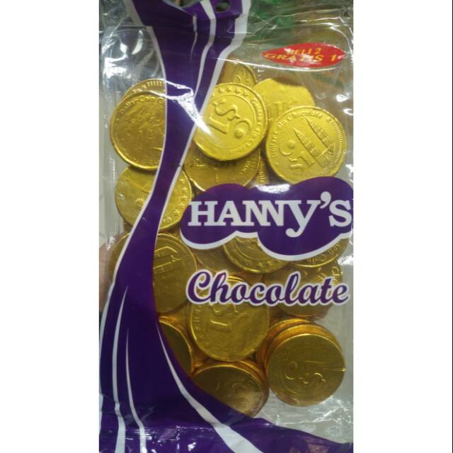 

Coklat coin 1 dolar