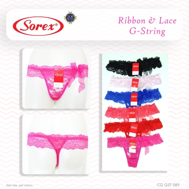 Celana dalam g string sorex -089