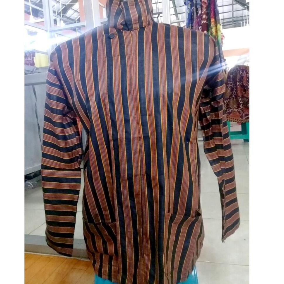 TUR.26Au22ᴼ ‣ [ Luriklarik ] Surjan Lurik Dewasa Baju Adat Jawa Solo Jogja Tenun Klaten Sorjan Lorek