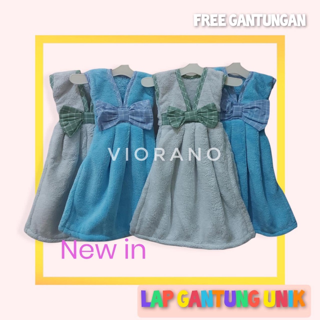 Lap Tangan Model Baju Lap Dapur Gantung  Handuk Microfiber Hand Towel Hanger Model  Baju Unik  Import Serbaguna Lap Dapur Unik Untuk Wastafel Serbet Dapur