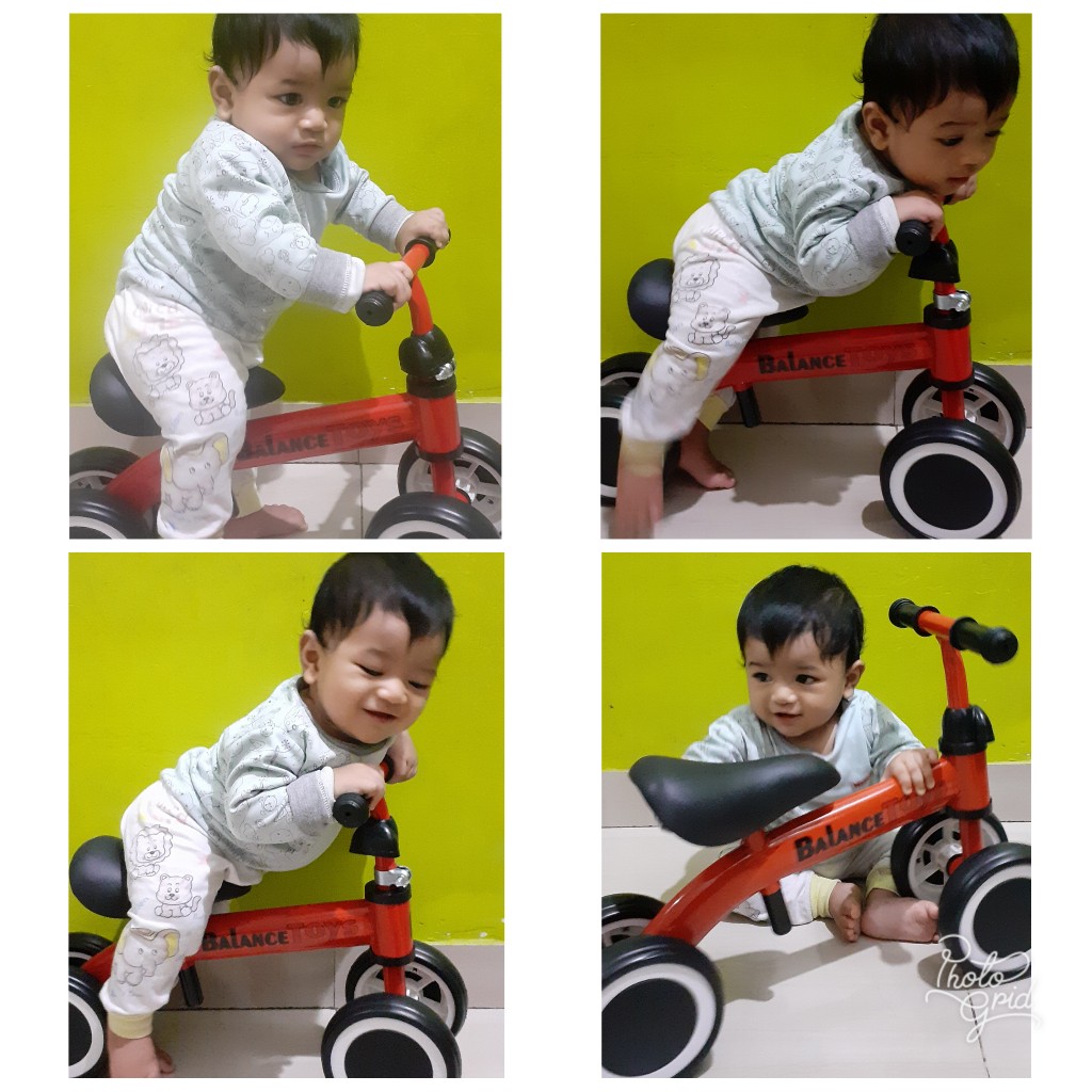 Sepeda Latihan Berlari Dan Keseimbangan Bayi (balance Bike Baby Toys) | Termurah | Ready Stock