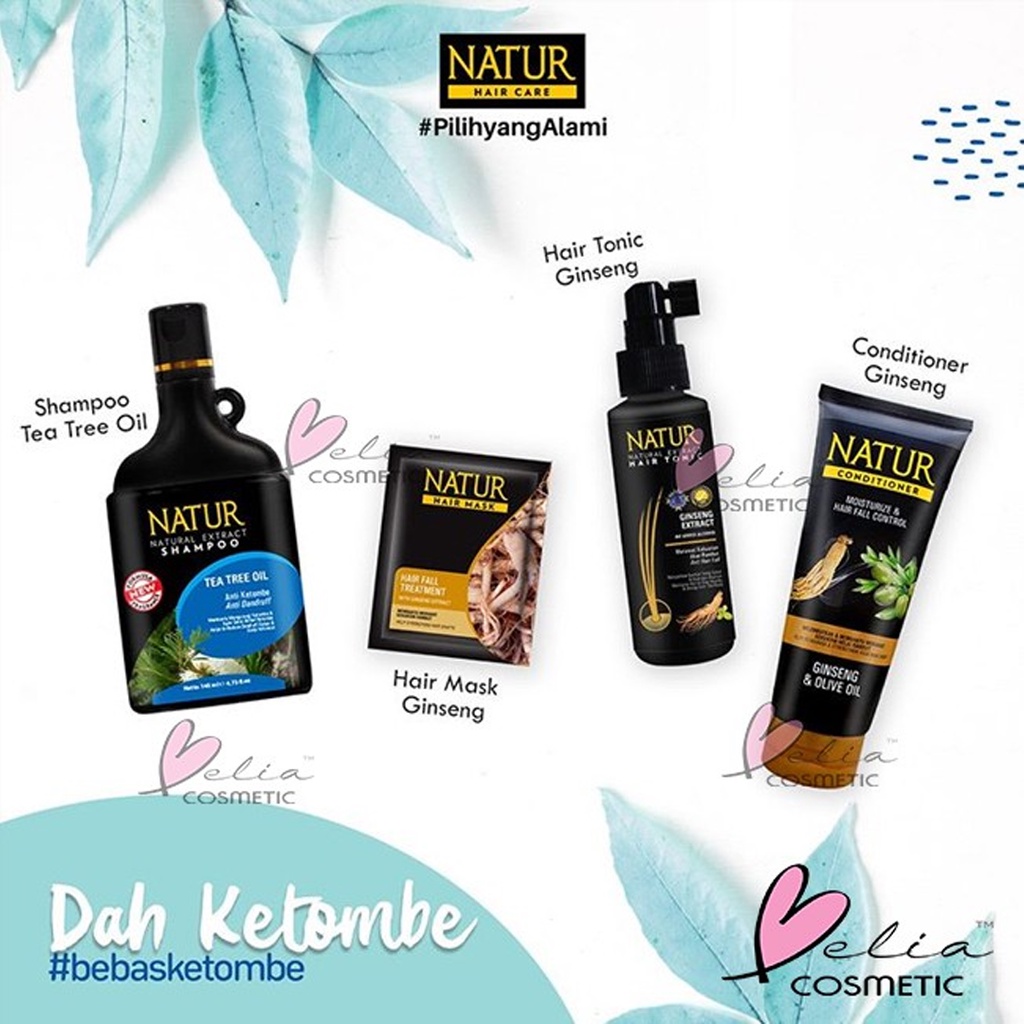 ❤ BELIA ❤ NATUR Hair Care Series | Shampoo, Conditioner, Hair Tonic, Hair Recovery Serum