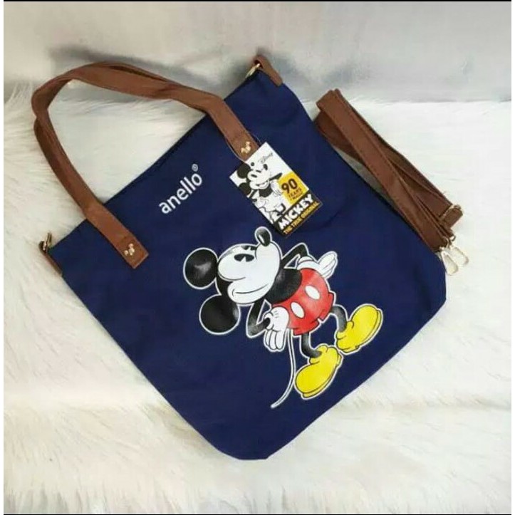 Tote Bag Mickey / Tas Bahu Wanita / Tas Selempang Terbaru