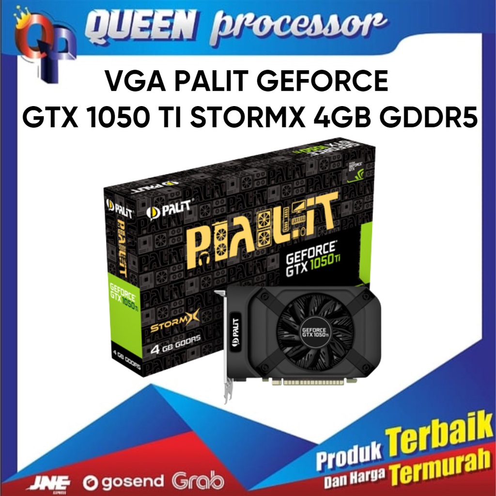 VGA PALIT GEFORCE GTX 1050 TI STORMX 4G GDDR5 GTX1050TI