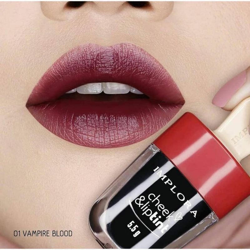IMPLORA LIP TINT 01 VAMPIRE BLOOD