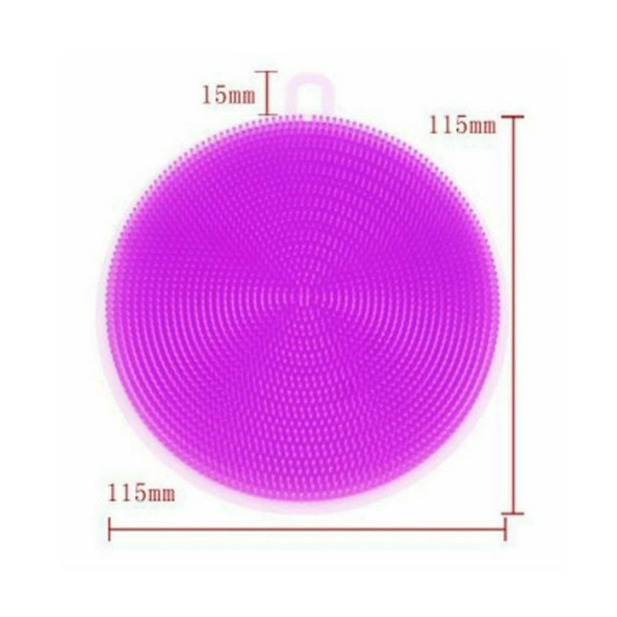 LS Spons Cuci Piring / Cuci Piring Silikon Serbaguna Aman dan Bersih