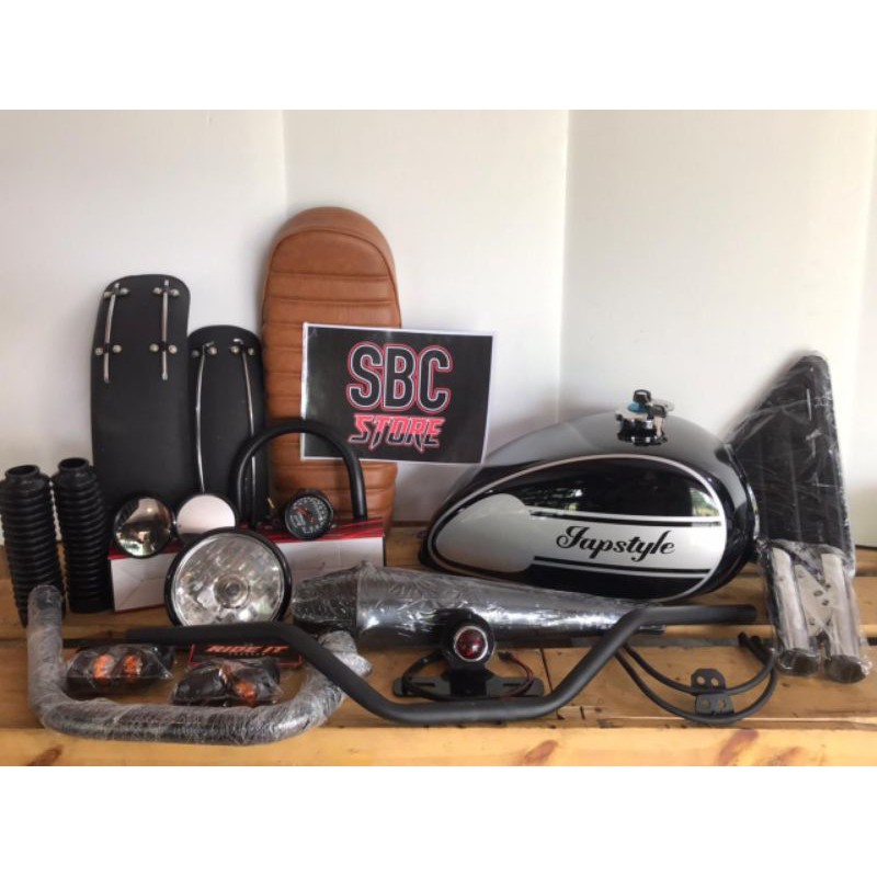 paket japstyle tiger , megapro , scorpio , thunder 125