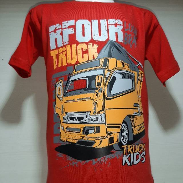 BAJU TRUK ANAK KAOS TRUK OLENG ANAK BAJU ANAK LAKI LAKI 