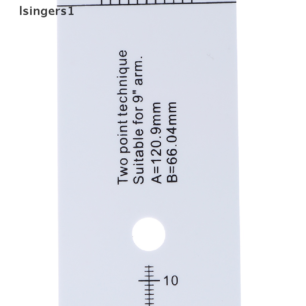(lsingers1) Cartridge Stylus Phono Turntable Untuk Aksesoris Protractor Phonograph