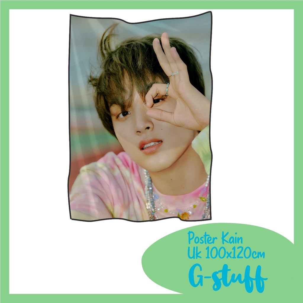 POSTER KAIN/TAPESTRY NCT DREAM HAECHAN HELLO FUTURE