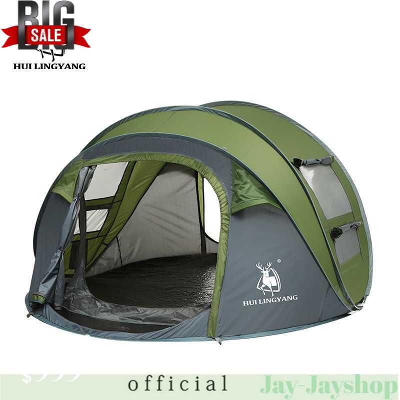 HUI LINGYANG Tenda Camping Windproof Waterproof - S-T414