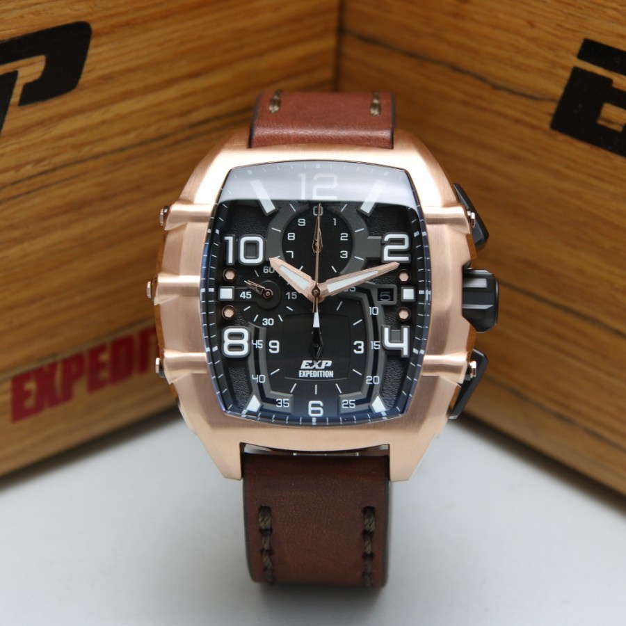 Expedition EXP 6822 Jam Tangan Pria Original