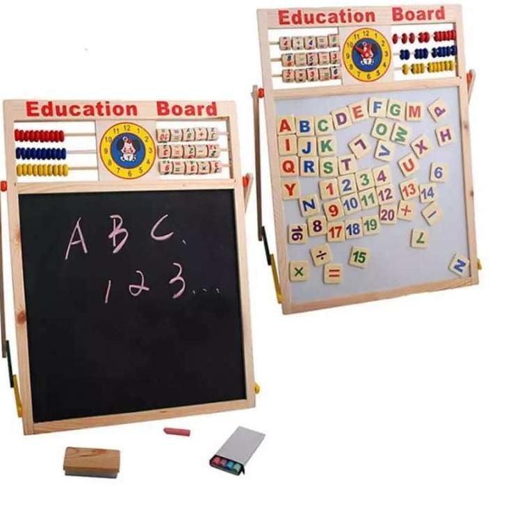 

Harga Termurah ┏( PAPAN TULIS 2 SISI BLACK + WHITEBOARD - PAPAN TULIS EDUKASI - PAPAN TULIS BERDIRI