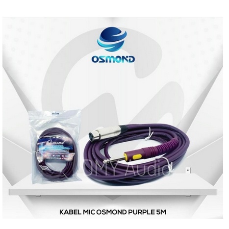 Kabel mic Cable Microphone OSMOND 5 Meter