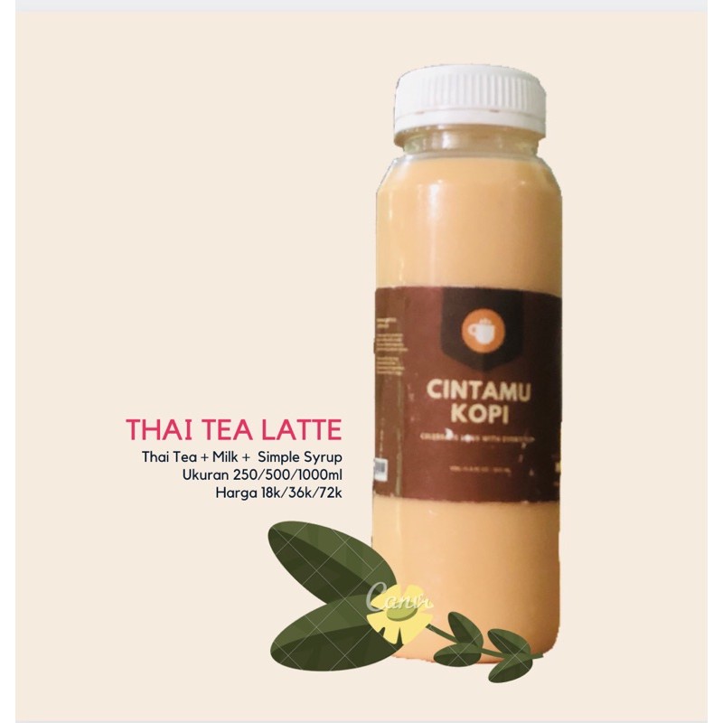 

Thai Tea Latte (500ml)