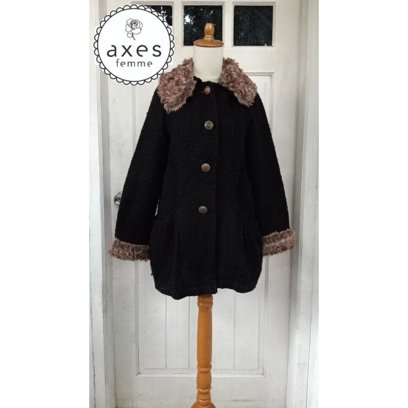 Coat wool AXES FEMME