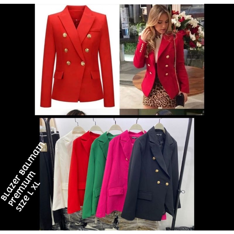 blazer balmain premium