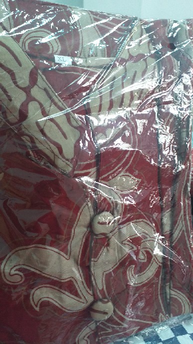 M-l-xl-xxl Batik Tunik Wanita Asj Sa Hrb026 Kenongo Pekalongan Sogan Tulis