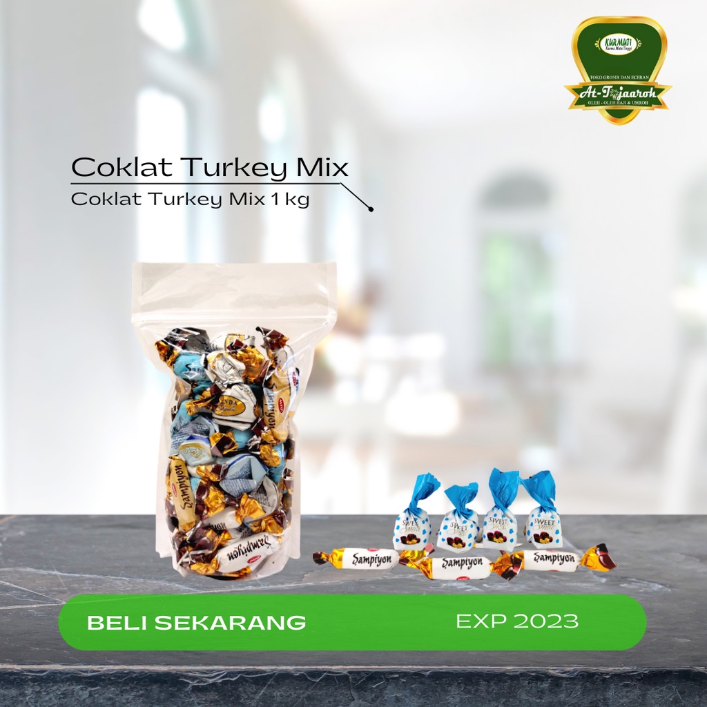 

COKELAT TURKEY 1KG / COKELAT TURKI / COKELAT ARAB MIX VARIANT RASA