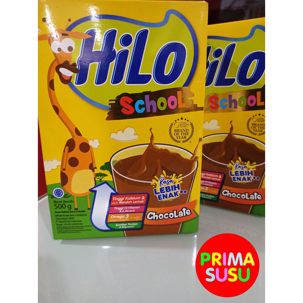 Hilo School 500 Gr, Cokelat, Vanila Vegiberry, Strawberry Cheesecake, Cotton Candy