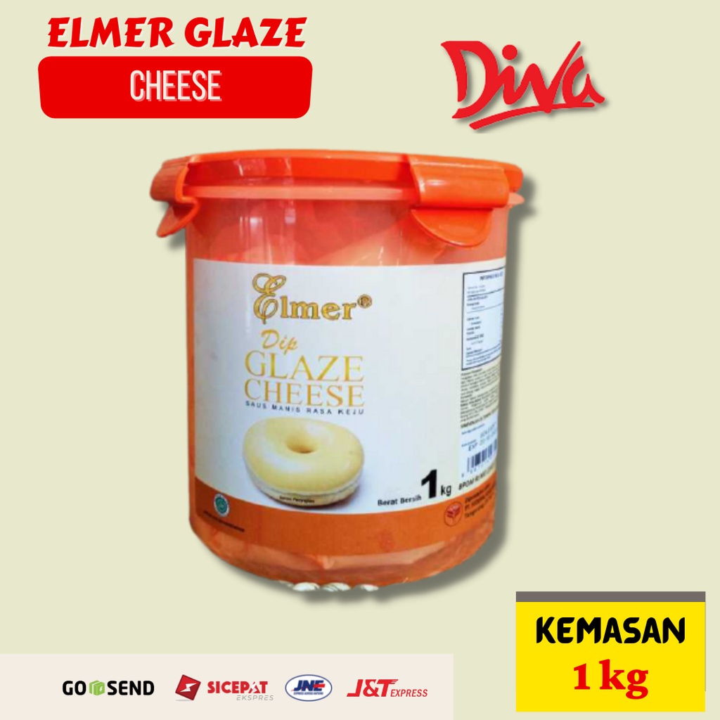 [1 KG] Elmer Glaze Cheese / Elmer Glaze Keju