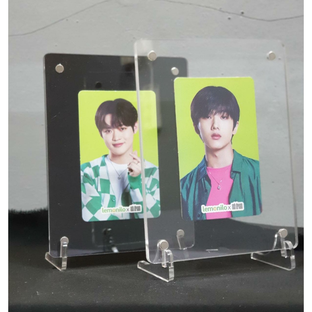 BTS Frame Magnet Frame Frame Photocard PC KPOP 5 R Bahan Akrilik Ukuran 13 x 19 cm