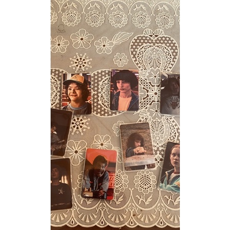 paket lengkap 8pc photocard stranger things