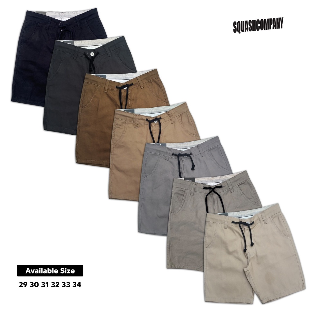 Celana Pendek Surving Pria Boardsort Chino Bahan Katun