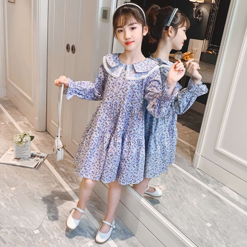 CHUBBI 129 Dress Anak Besar Perempuan Floral Candice