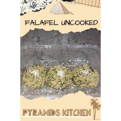 

Falafel /green burger/Arab kacang burger [3 potong] (100 g) - Vacuum Packed /Halal Makanan Frozen Bali / resep asli timur tengah