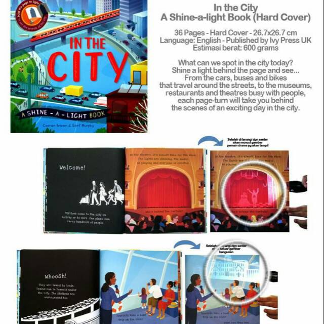 In the City A shine a light book