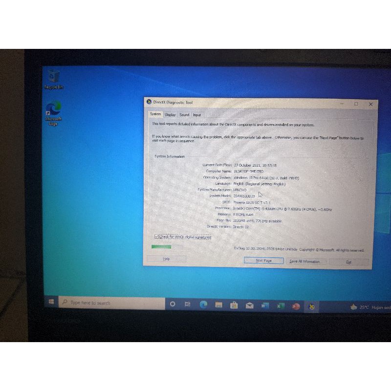 Laptop Lenovo Thinkpad T440p I5 4300m Backlight SSD 128GB RAM 8GB