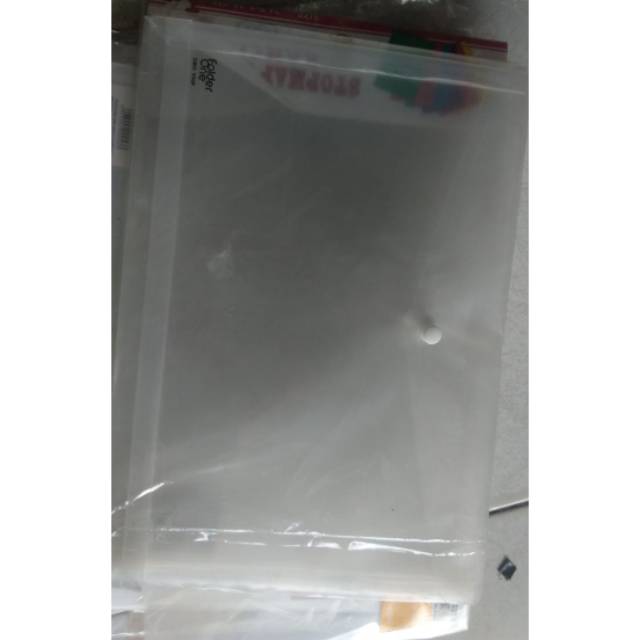 

Map kancing bening folder one 1 pcs