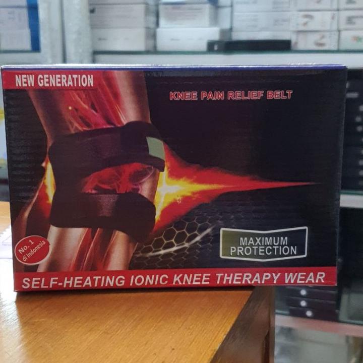 Deker lutut terapi magnetik panas/Deker Murah Good bio magnetic