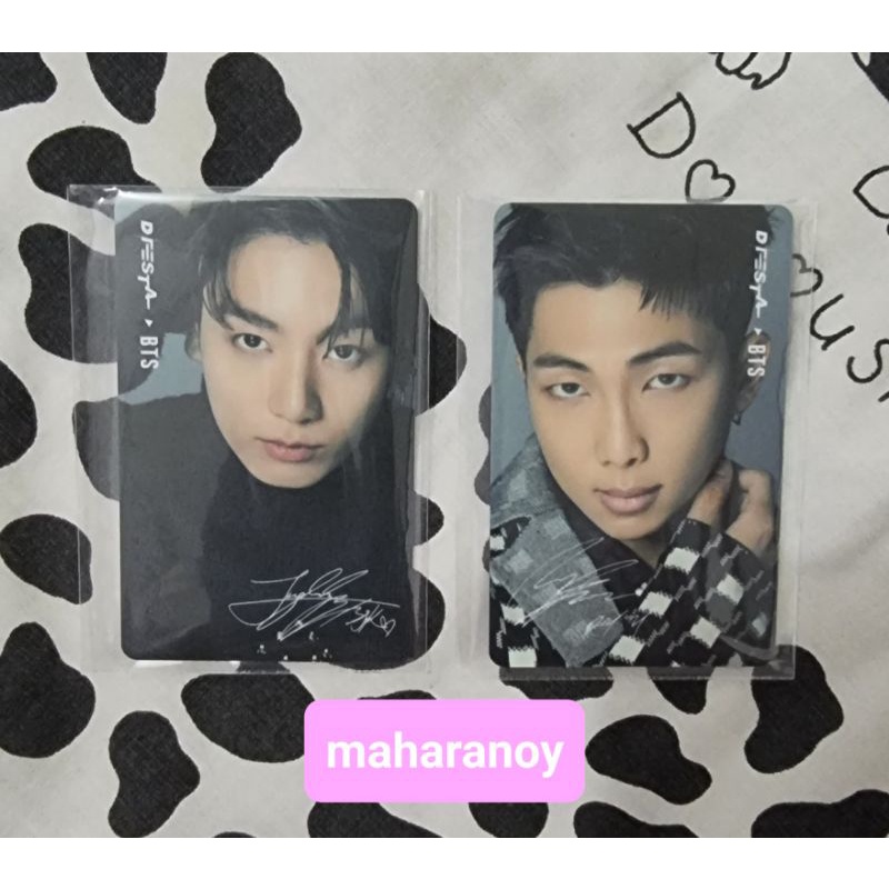 JUNGKOOK JK RM NAMJOON BTS DFESTA PHOTOCARD PC OFFICIAL