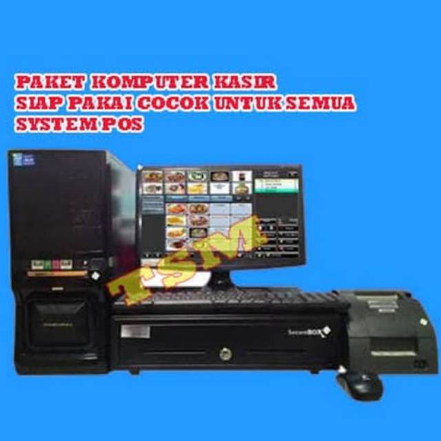 Paket komputer kasir siap pakai program toko