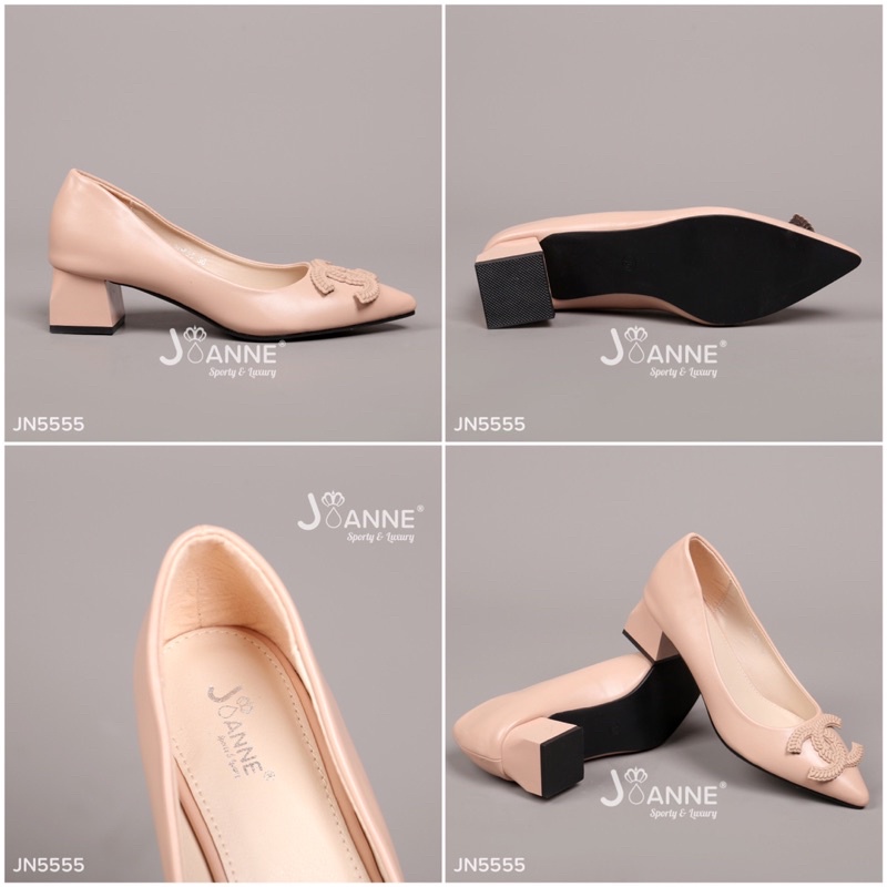 RESTOCK! [ORIGINAL] JOANNE Heels Shoes / Sepatu Kerja Wanita #JN5555